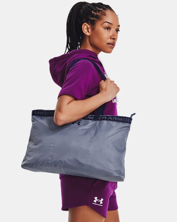 Women's UA Favorite Tote Bag, Purple, pdpMainDesktop image number 4